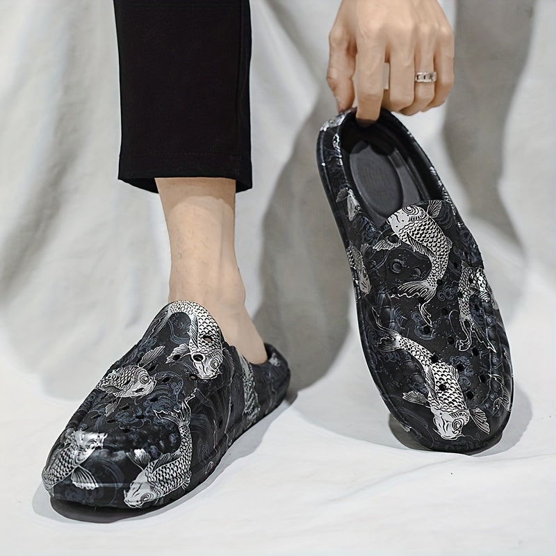 Men's Lightweight Slip On Closed Toe Slippers