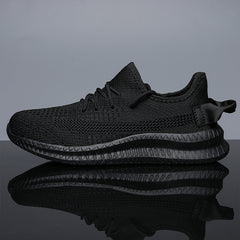 Men's Lace Up Mesh Shoes Lightweight Casual Sneakers
