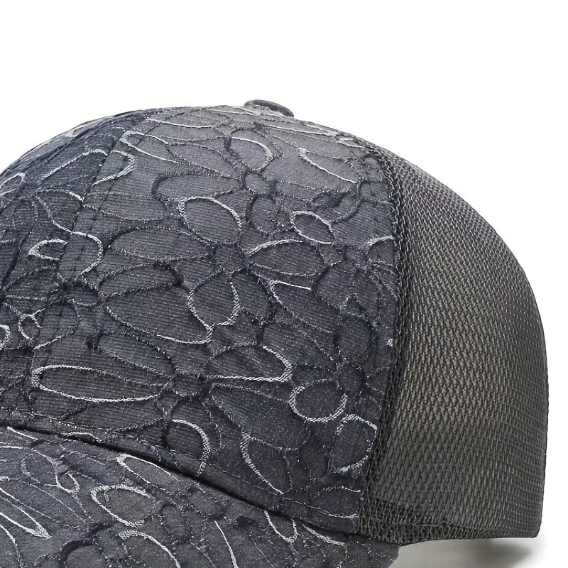 Breathable Lace Hat Casual Baseball Cap Sun Hat