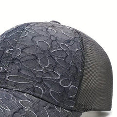 Breathable Lace Hat Casual Baseball Cap Sun Hat