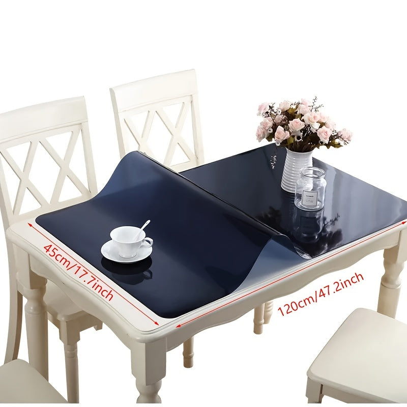 Waterproof PVC Tablemat Soft Glass Tablecloth
