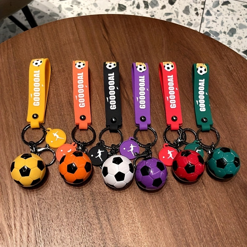 Football Fans Game Key Chain Pendant for Men and Women