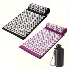 Acupressure Mat And Pillow Set Massage Yoga Mat Acupuncture Mat