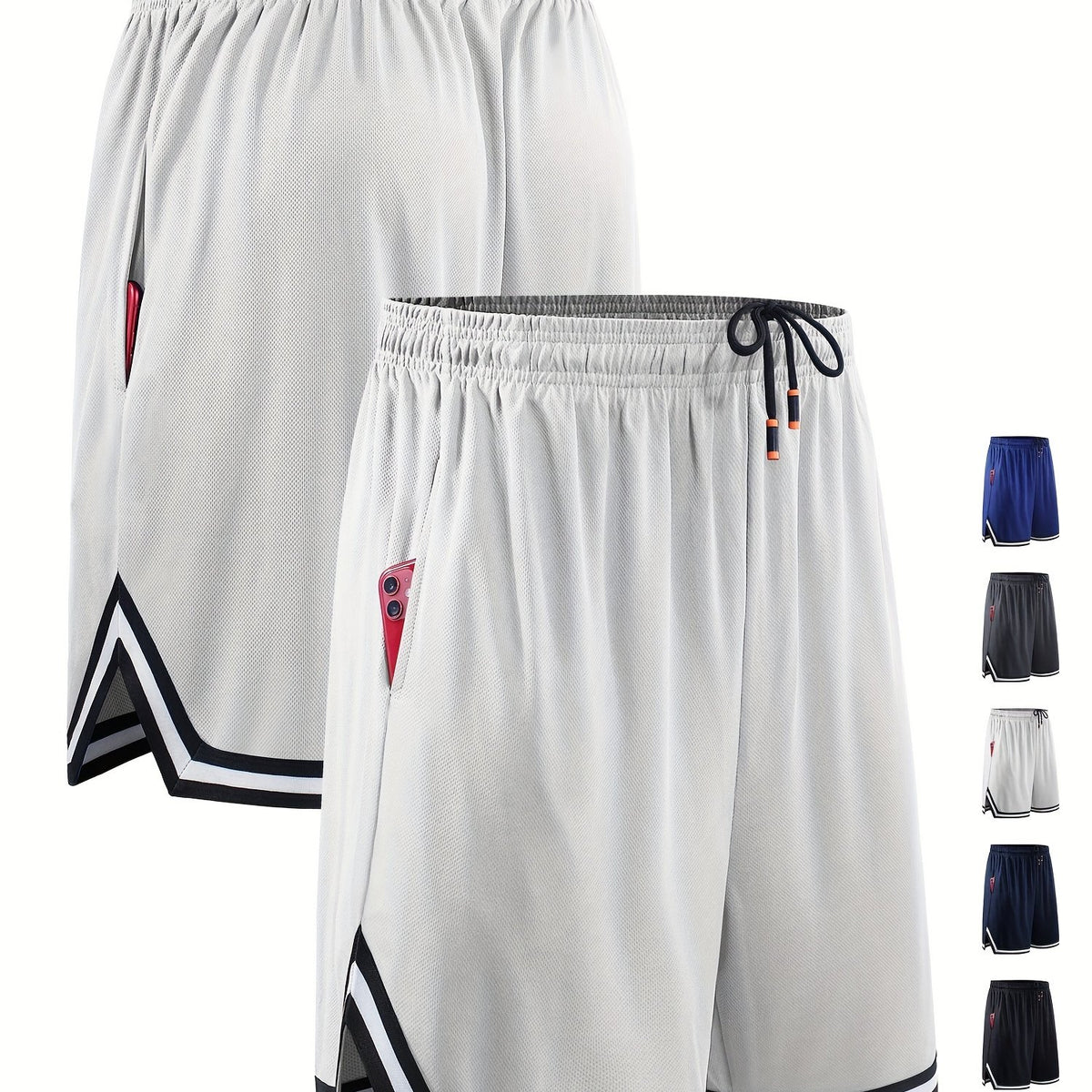 Men's Running Shorts for Fitness Training & Beach Basketball