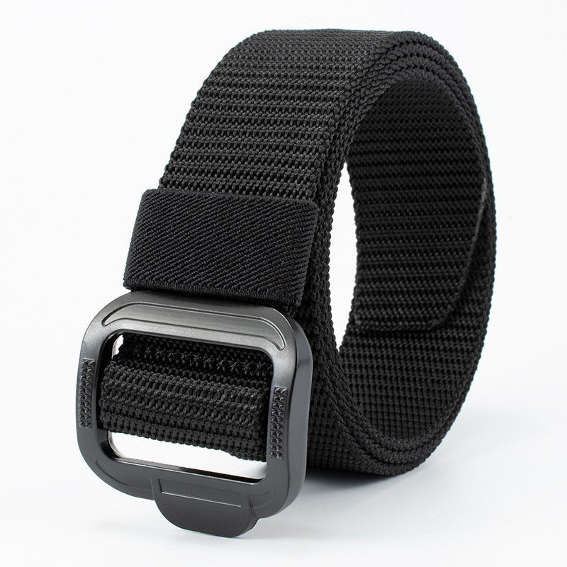 Outdoor Tactical Nylon Braided Men's Belt Sports Safety Belt