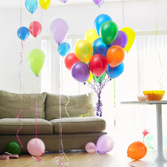 240pcs Assorted 30-48 cm Rainbow Latex Balloons for Party Decoration