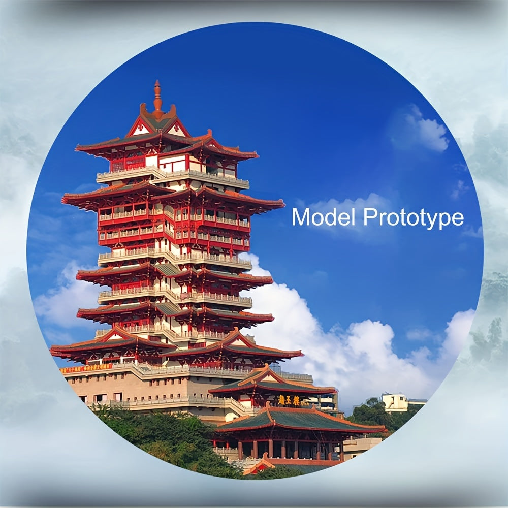 Piececool 3D Metal Puzzle Yuewang Tower Model Kit