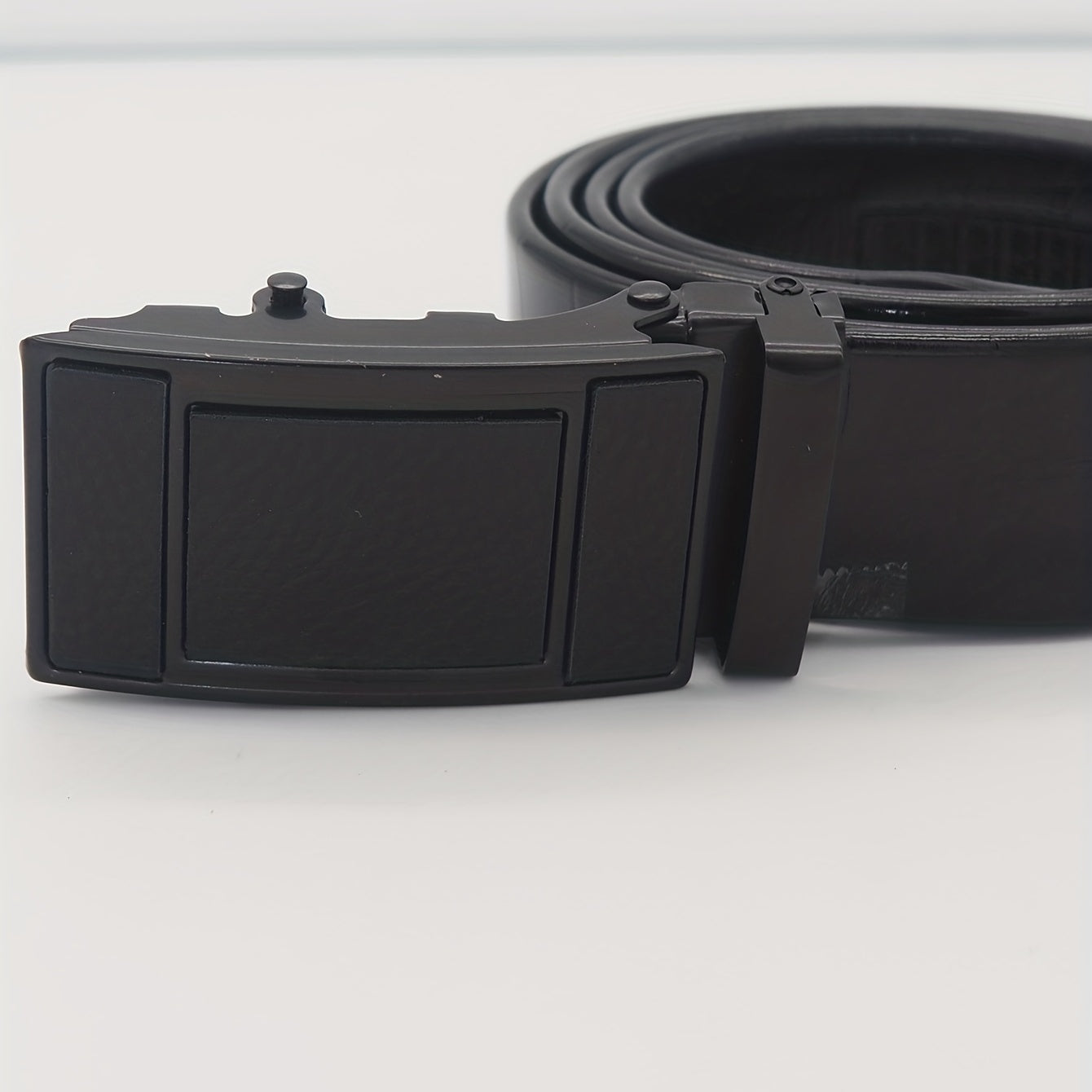 Men's Leather Business Casual PU Automatic Belt