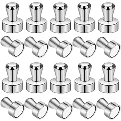 20pcs Small Push Pin Magnets for Whiteboard