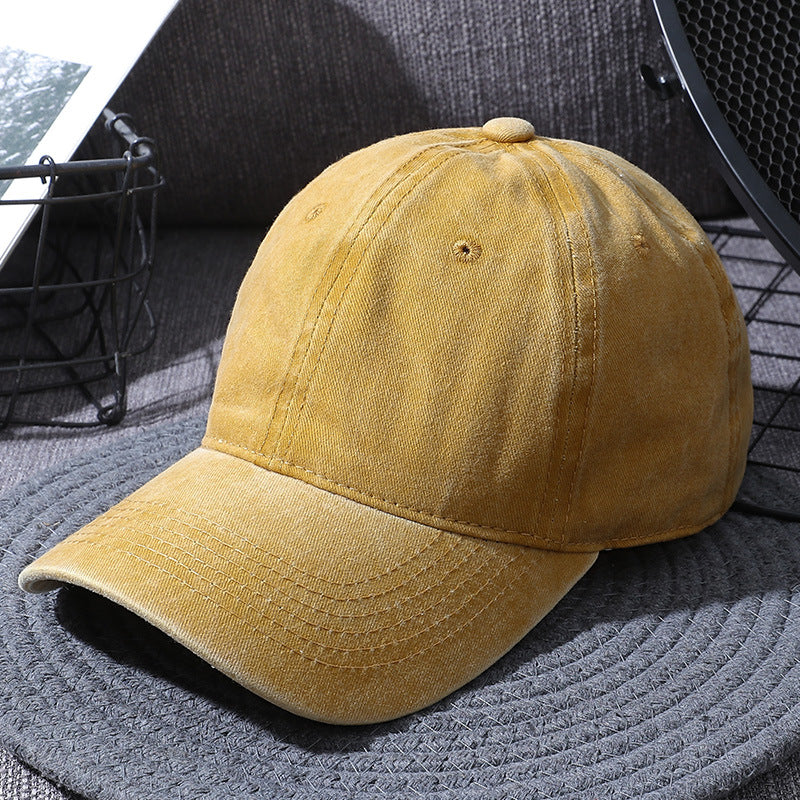 Men's Washed Pure Cap Baseball Cap