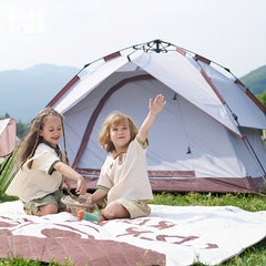 Portable Hydraulic Double Layer Tent for Camping