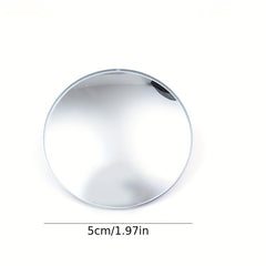 2pcs Car Rearview Mirror Small Round 360 degree Adjustable Blind Spot Mirror