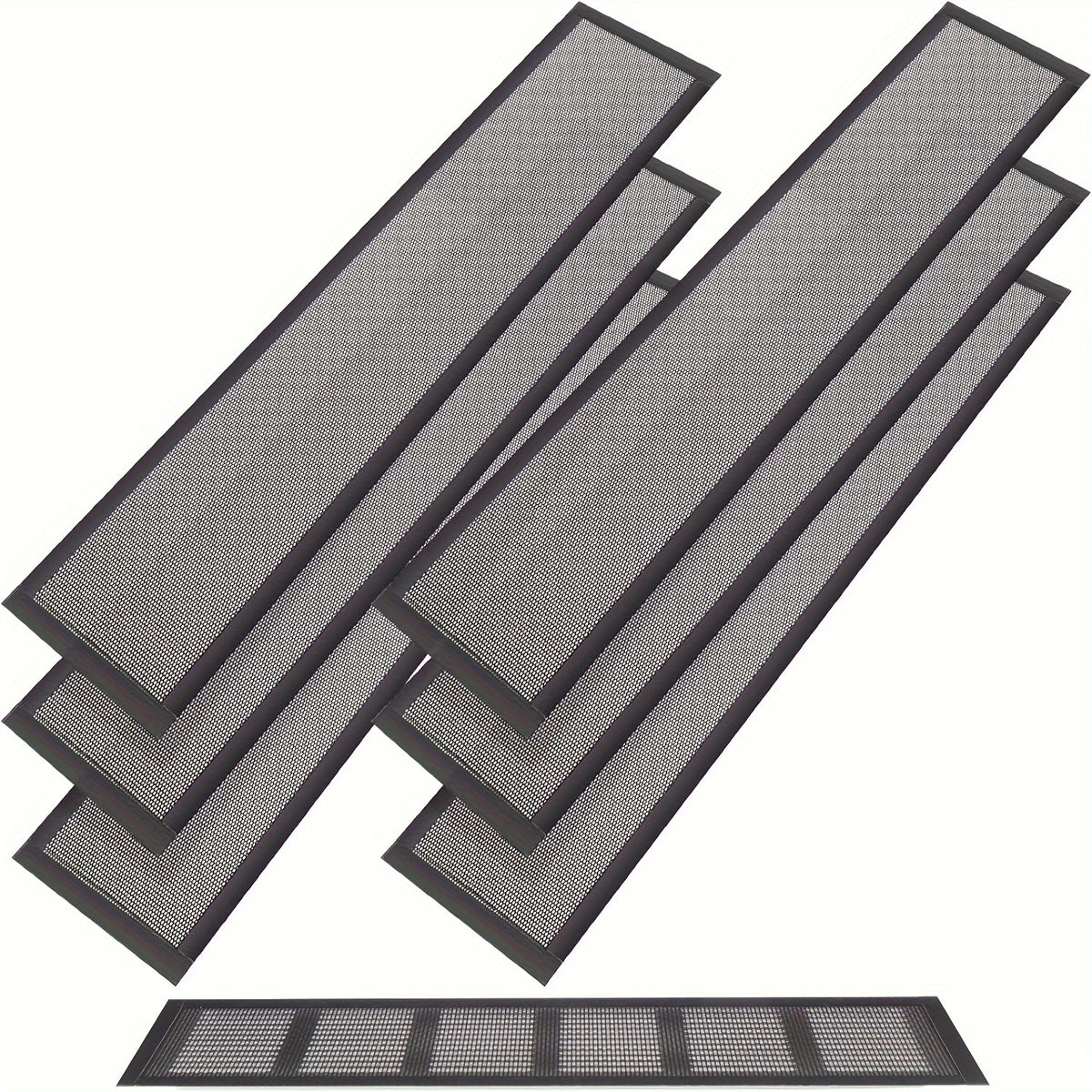 6pcs Magnetic PVC Vent Mesh Floor Cover