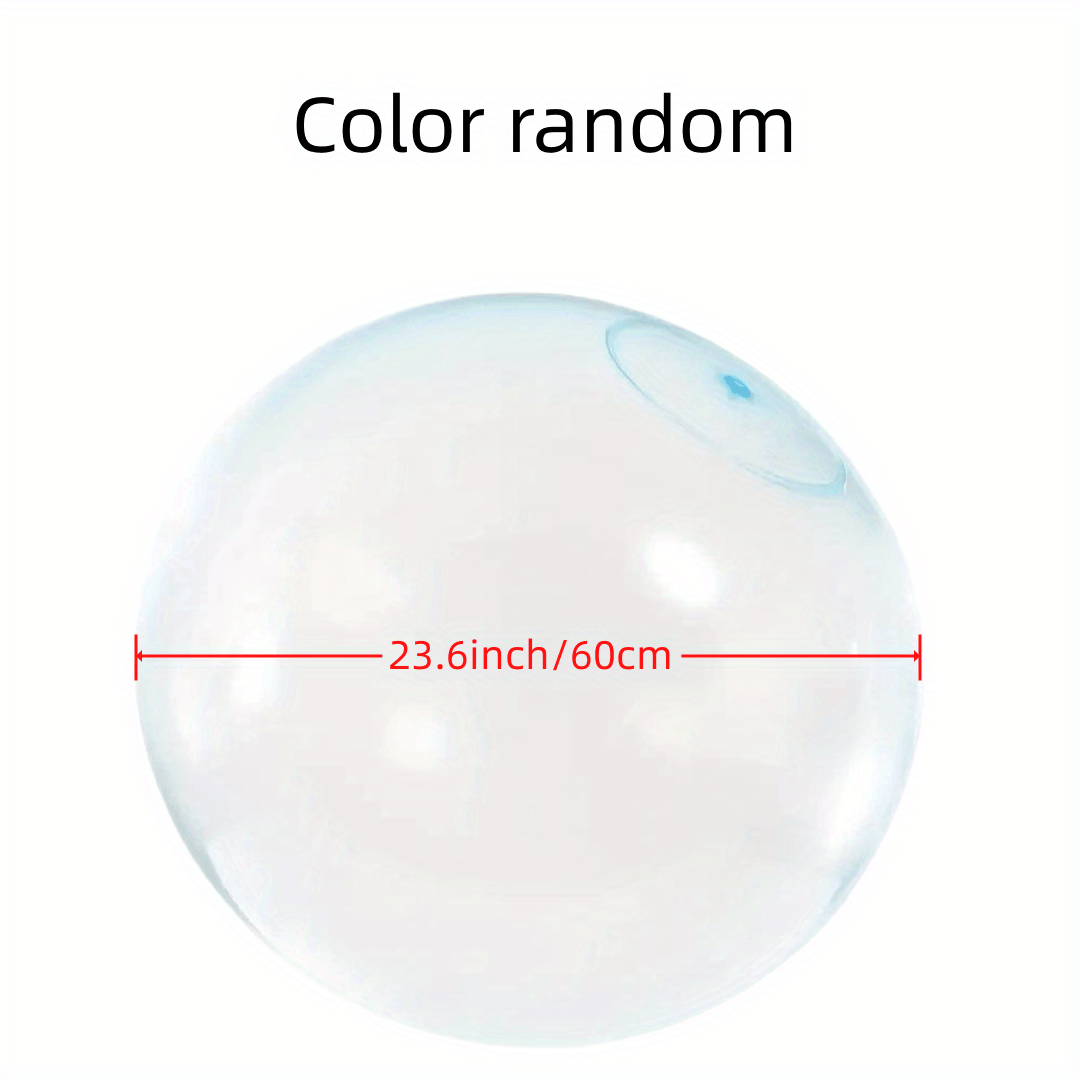 Giant Bubble Balls Water Bubble Ball Jelly Balls & 111pc Balloons Set