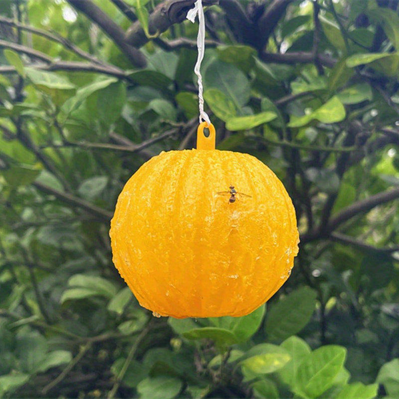 Fruit Shaped Sticky Fly Trap for Garden Mosquitoes, Insects & Flies