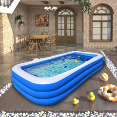 Inflatable Swimming Pool, 3.05m, Square, 5 Persons