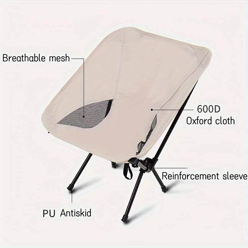 Portable Ultralight Outdoor Folding Chair for Camping Picnic