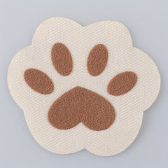 6pcs Dog Paw Print Iron On Patches Embroidered Applique DIY Crafts