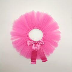 Newborn Pink Baby Photography Props Tutu Skirt & Headband