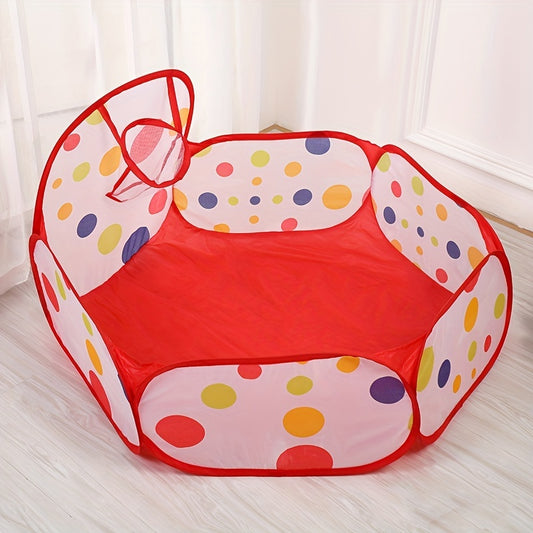 Kids Ocean Ball Pool Tent Portable Foldable Holiday Gift