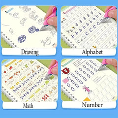 Reusable Handwriting Practice Magic Copybook - Improve Writing Skills