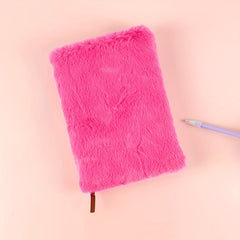 Plain Colour Plush Book Colourful Journal Creative Book Diary Notepad