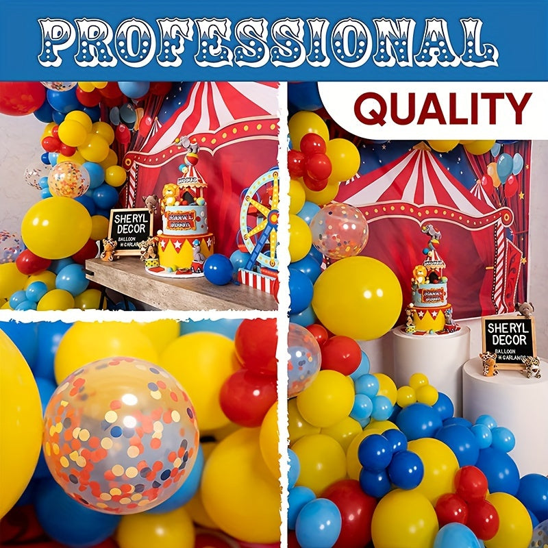 Clown Circus Theme Balloon Garland Arch Kit