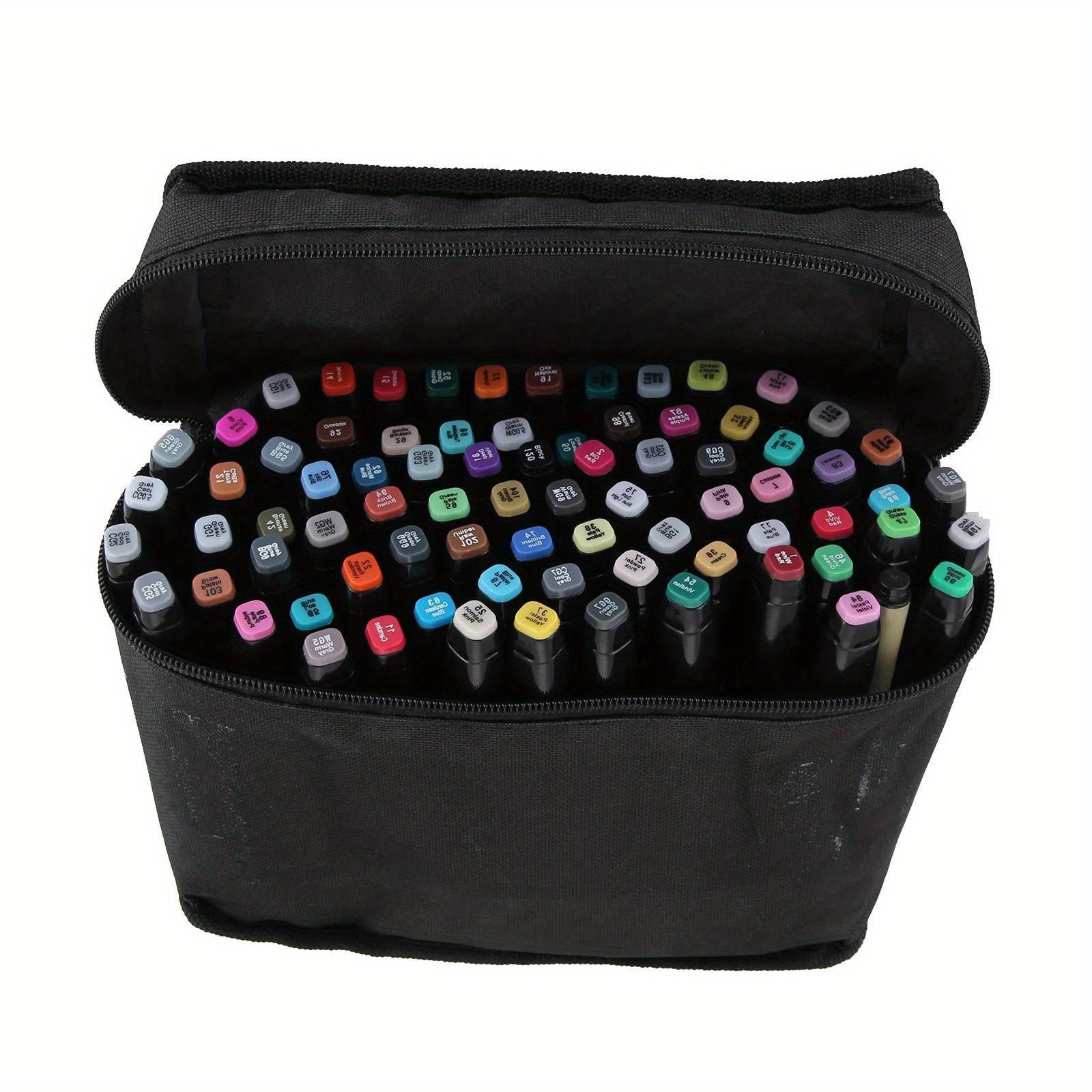 80 Marker Set Twin Tip Alcohol Sketch Marker for Artists & Beginners