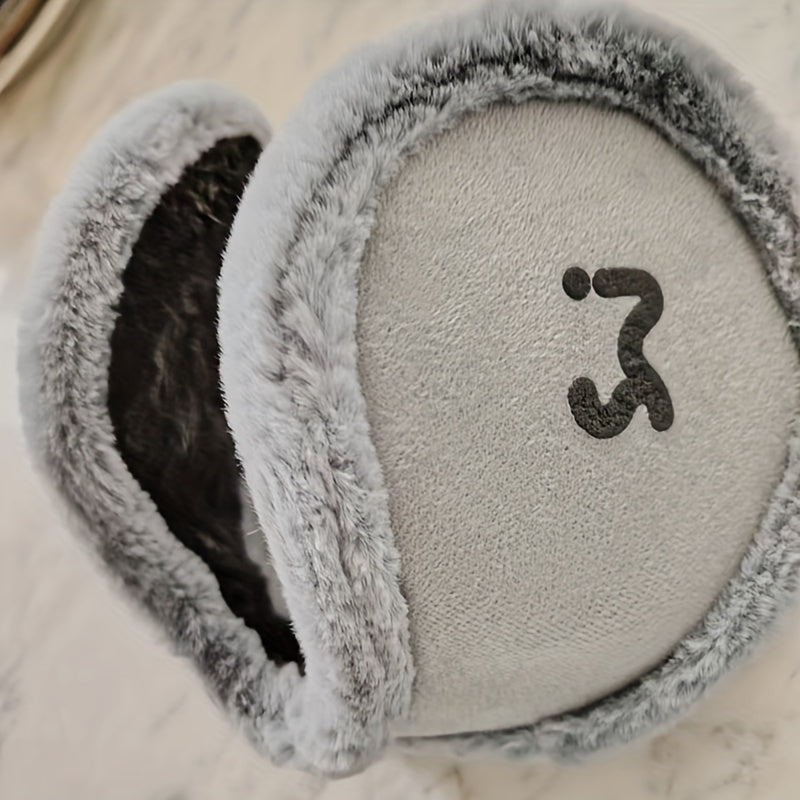 Men's Winter Plush Ear Cover - Pure Post Wearing