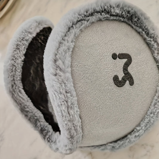 Men's Winter Plush Ear Cover - Pure Post Wearing