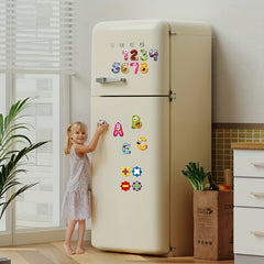 Colorful Magnetic Monster Letter Sticker Set