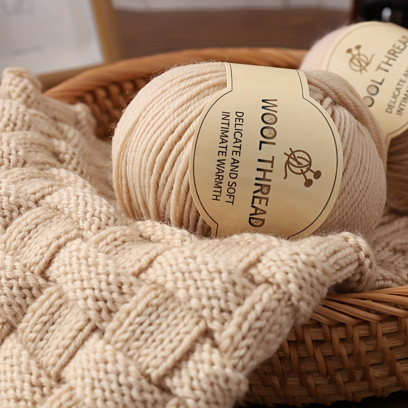 2pcs Australian Wool Thread - DIY Knitting - Warm and Soft