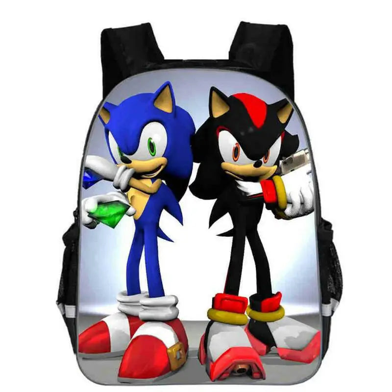 13 Inch Children Cartoon Backpack Boys Girls SchoolBag For Kindergarten