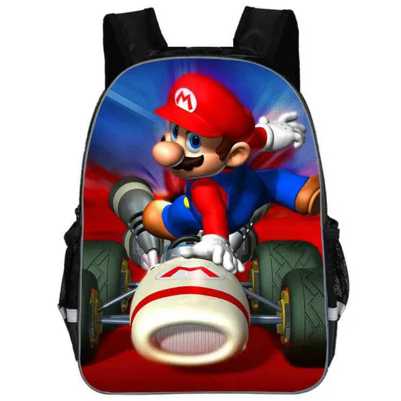13 Inch Children Cartoon Backpack Boys Girls SchoolBag For Kindergarten