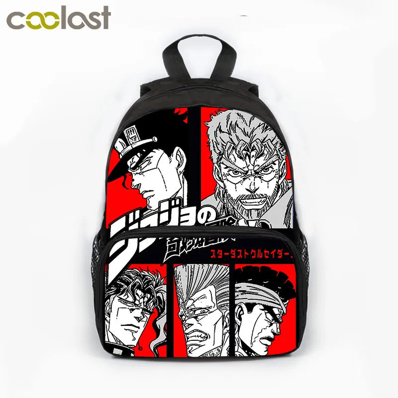 13" JoJo's Bizarre Adventure Jotaro Backpack