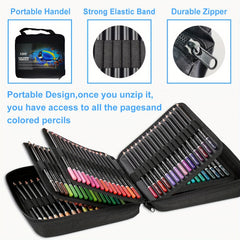 120 Colored Pencils Set in Carrying Case