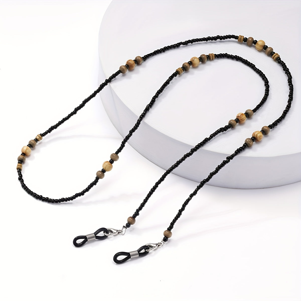Beaded Glasses Lanyard Non slip Glasses Rope for Men and Women Eyeglass Holder