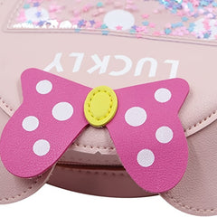 Girls Lucky Crossbody Bag Coin Purse Adjustable Shoulder Strap