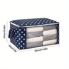 Large Capacity Clothes Quilt Organizer Waterproof Thick Fabric Bedding Foldable