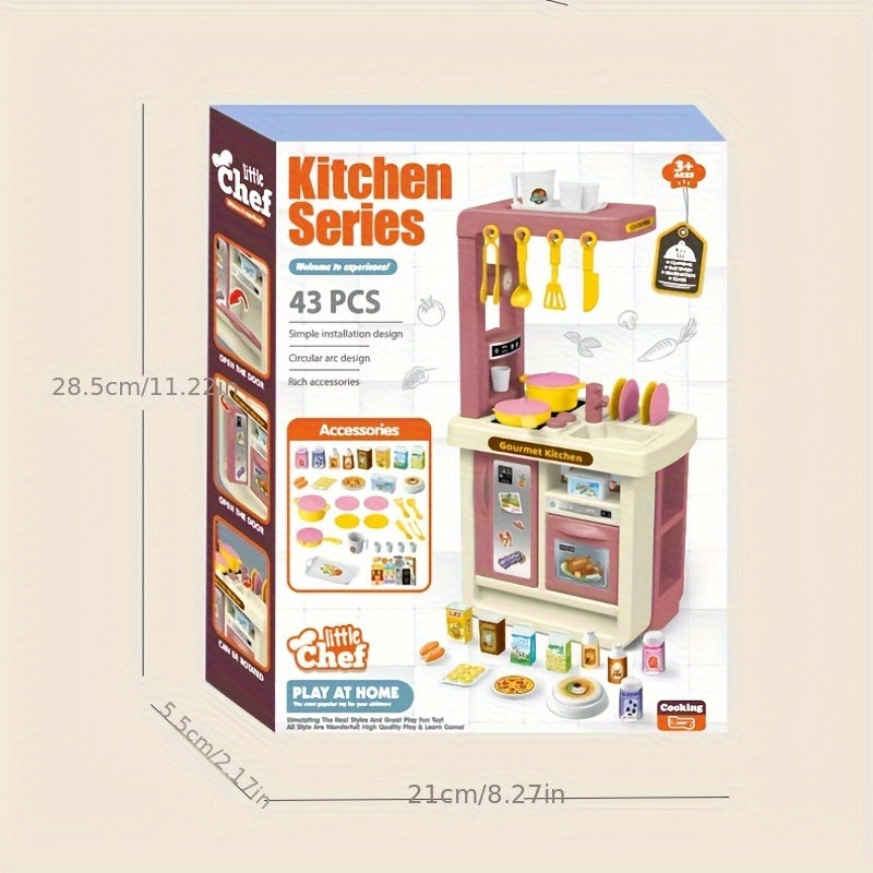 Kitchen Play Toy Fun Cooking & Parent Child Interaction Set