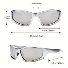Y2K Cyberpunk Sunglasses Anti Glare Sports Glasses UV400