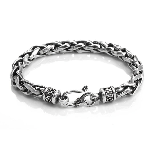 Gothic Stainless Steel Bracelet Punk Hip Hop Men Gift Jewelry