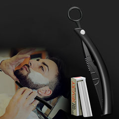 Professional Straight Edge Razor with 40 Blades
