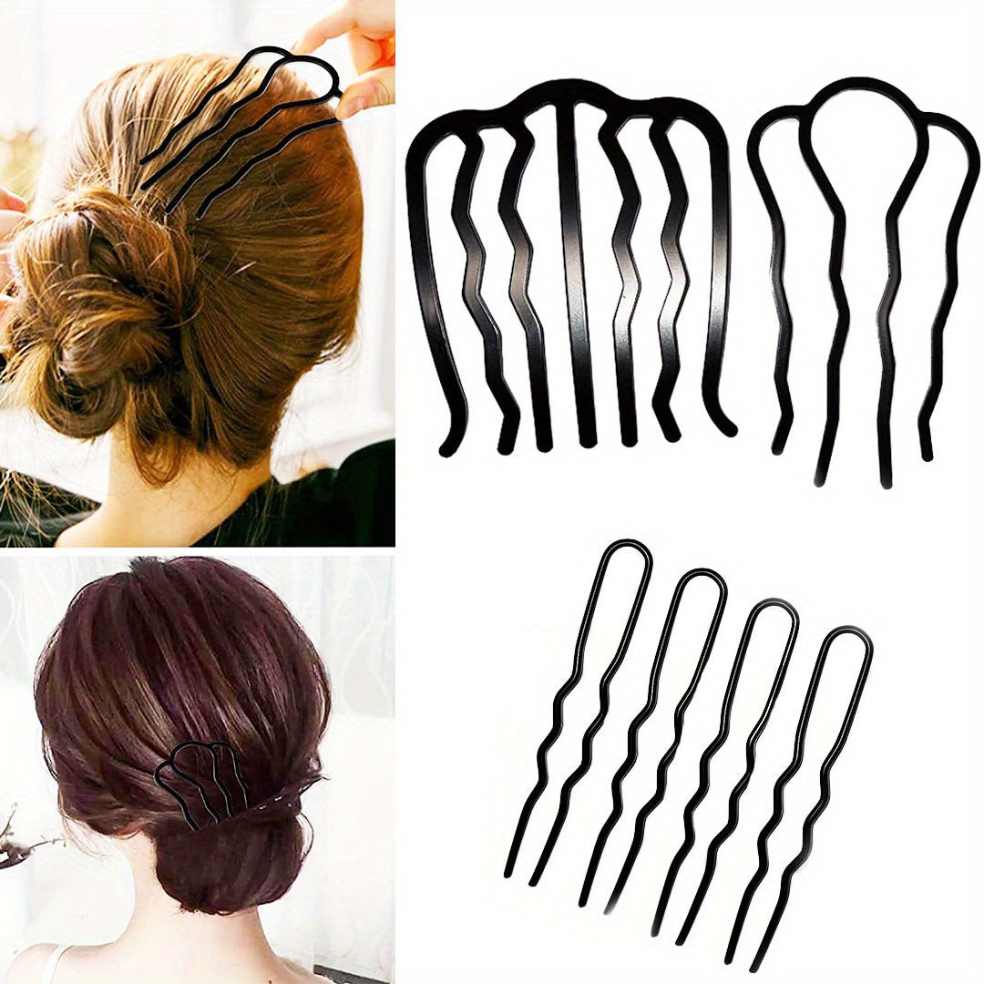 Vintage Hair Fork Clip Stick Hair Comb Hairpin Sticks Alloy Hair Clips