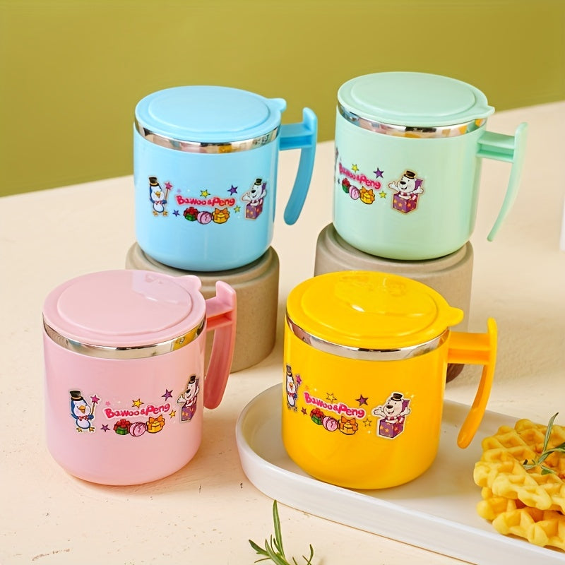 304 Stainless Steel Kids' Drinking Cup Anti Fall School Kindergarten