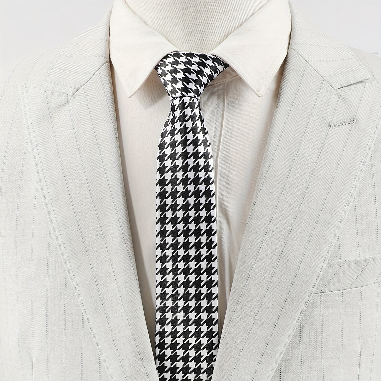 Men's Striped Pattern Dress Tie