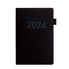 A4 Notebook 360 Pages Soft Faux Leather Horizontal Line Record Book