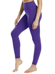 High Waist Solid Bodycon Leggings Casual Skinny Workout Leggings