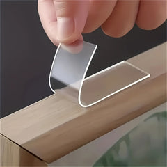 120pcs Transparent Double Sided Adhesive Tape for Various Household Uses
