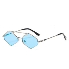 Polygonal Colorful Sunglasses UV400 Protection
